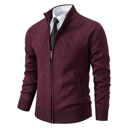 Gilet élégant pour homme en maille de luxe