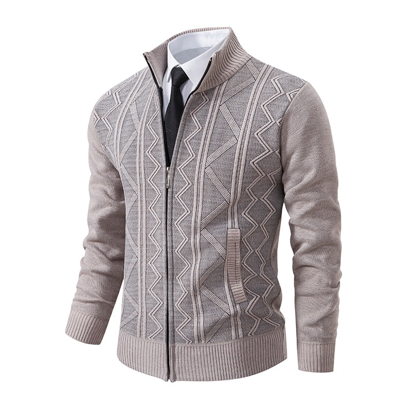 Gilet élégant pour homme en maille de luxe