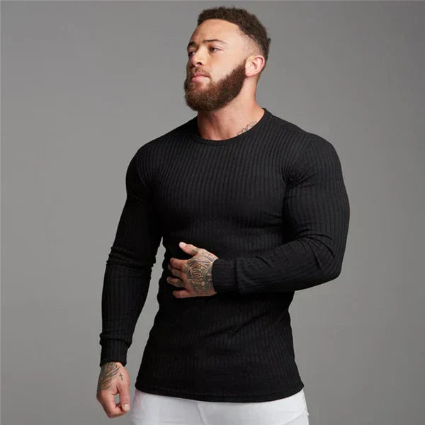 Herren Strickpullover Slim Fit Modern - IdealeKleiden