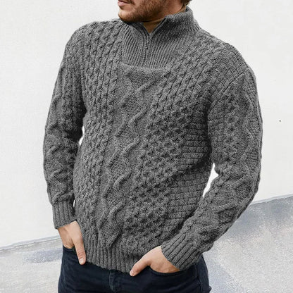 Pull en tricot stylé pour hommes