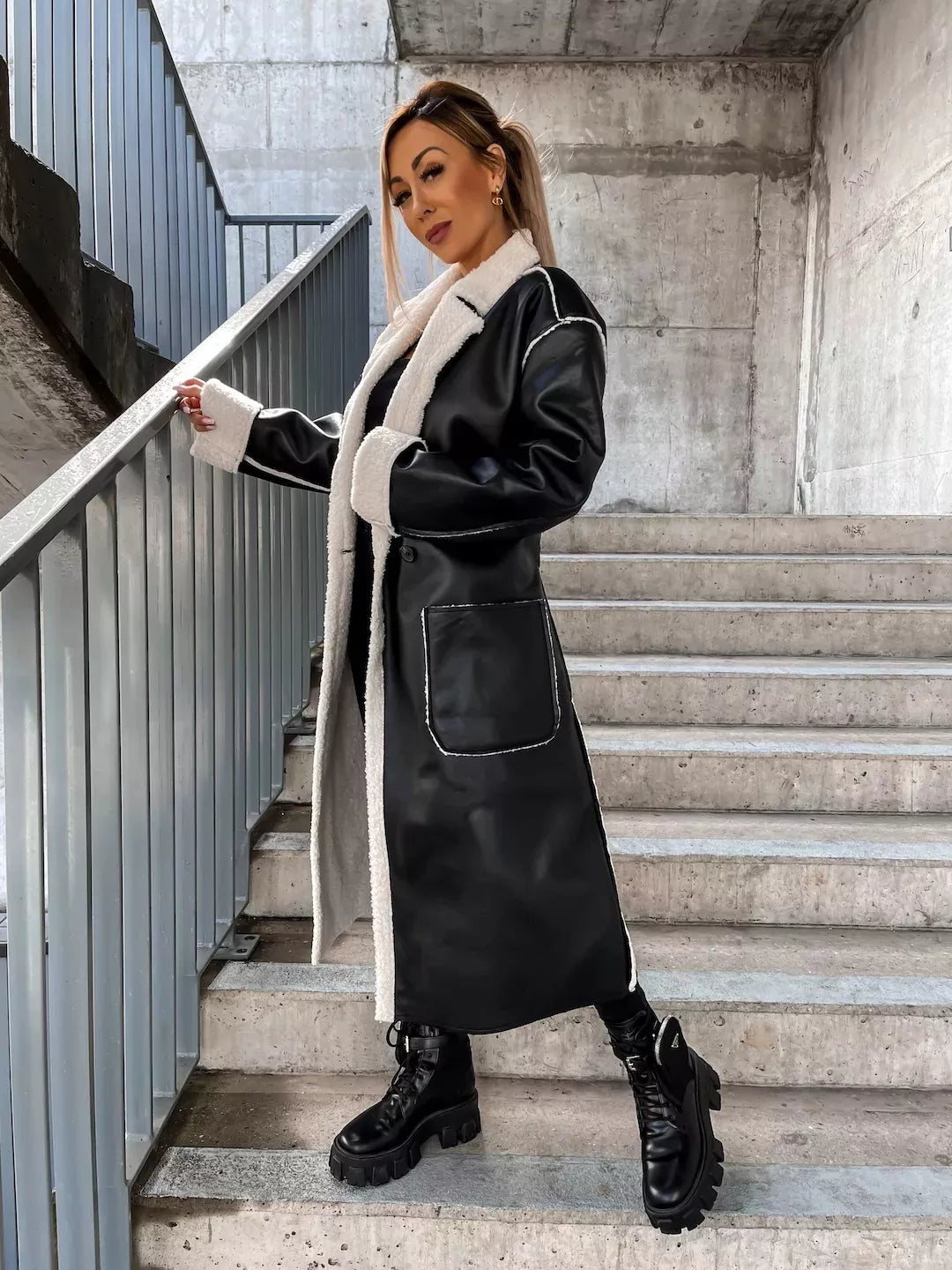 Elegante Damenjacke Weich und Warm - IdealeKleiden