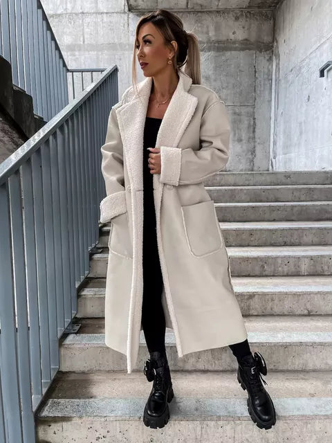 Veste élégante pour femme Douce et chaude