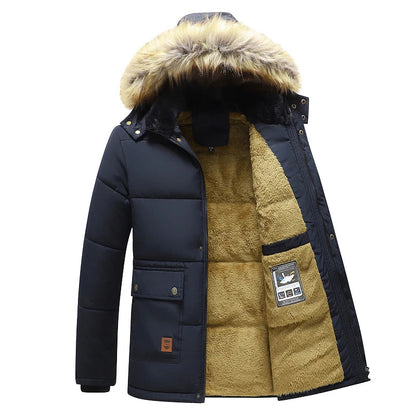 Parka homme chaud pour l'hiver