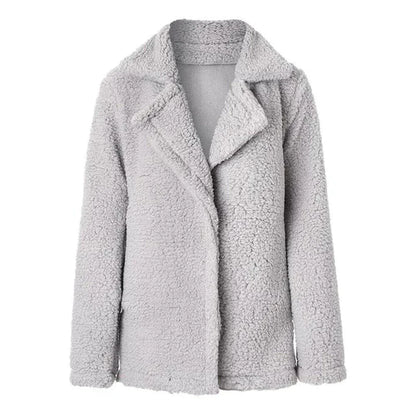 Veste teddy douce et confortable