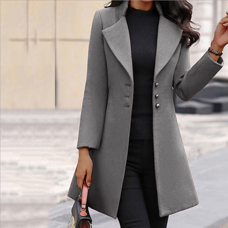 Manteau long élégant pour femme