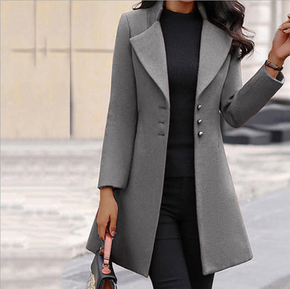 Manteau long élégant pour femme