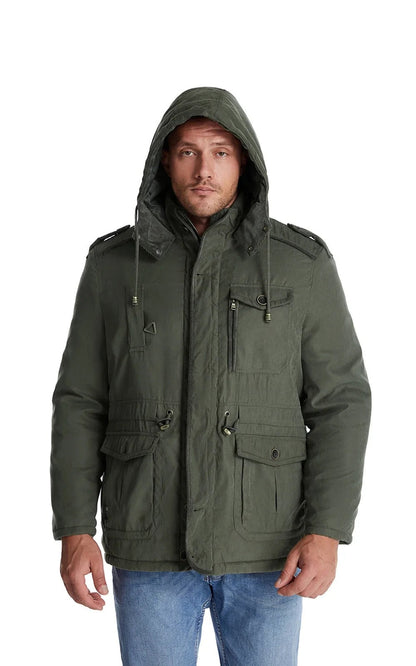 Veste d'hiver chaude pour femme, intérieur polaire, doublée polaire