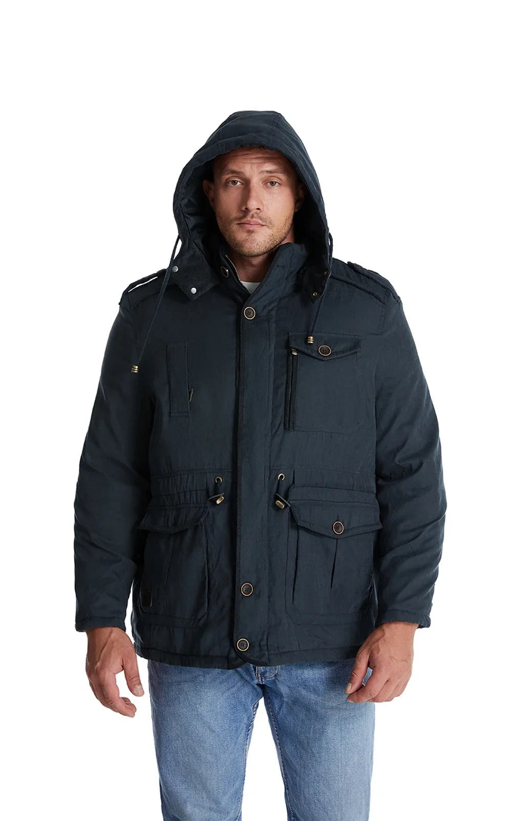 Veste d'hiver chaude pour femme, intérieur polaire, doublée polaire