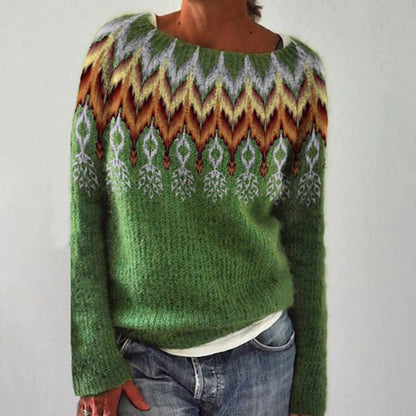 Pull d'hiver confortable Luxe Coton Chaud Élégant