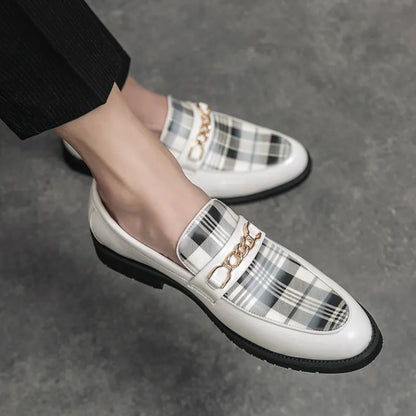 Élégantes bottes en cuir pour hommes