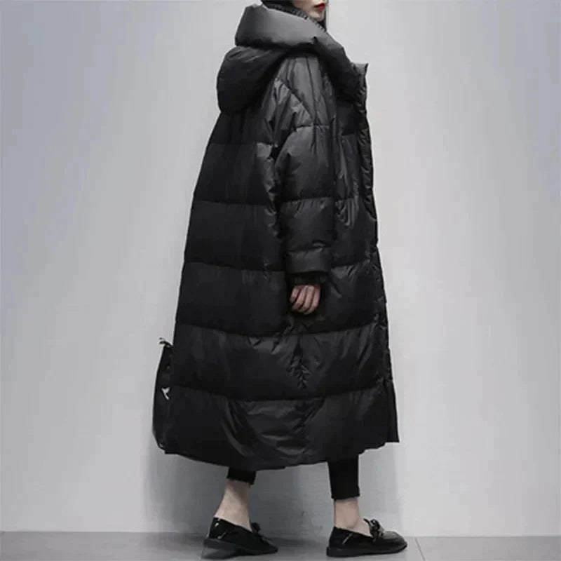 Manteau d'hiver élégant pour femme style moderne