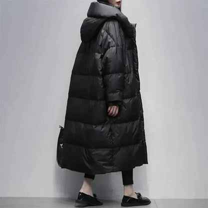 Manteau d'hiver élégant pour femme style moderne