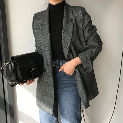Robe Carreau Élégante Femme Classique Cintrée