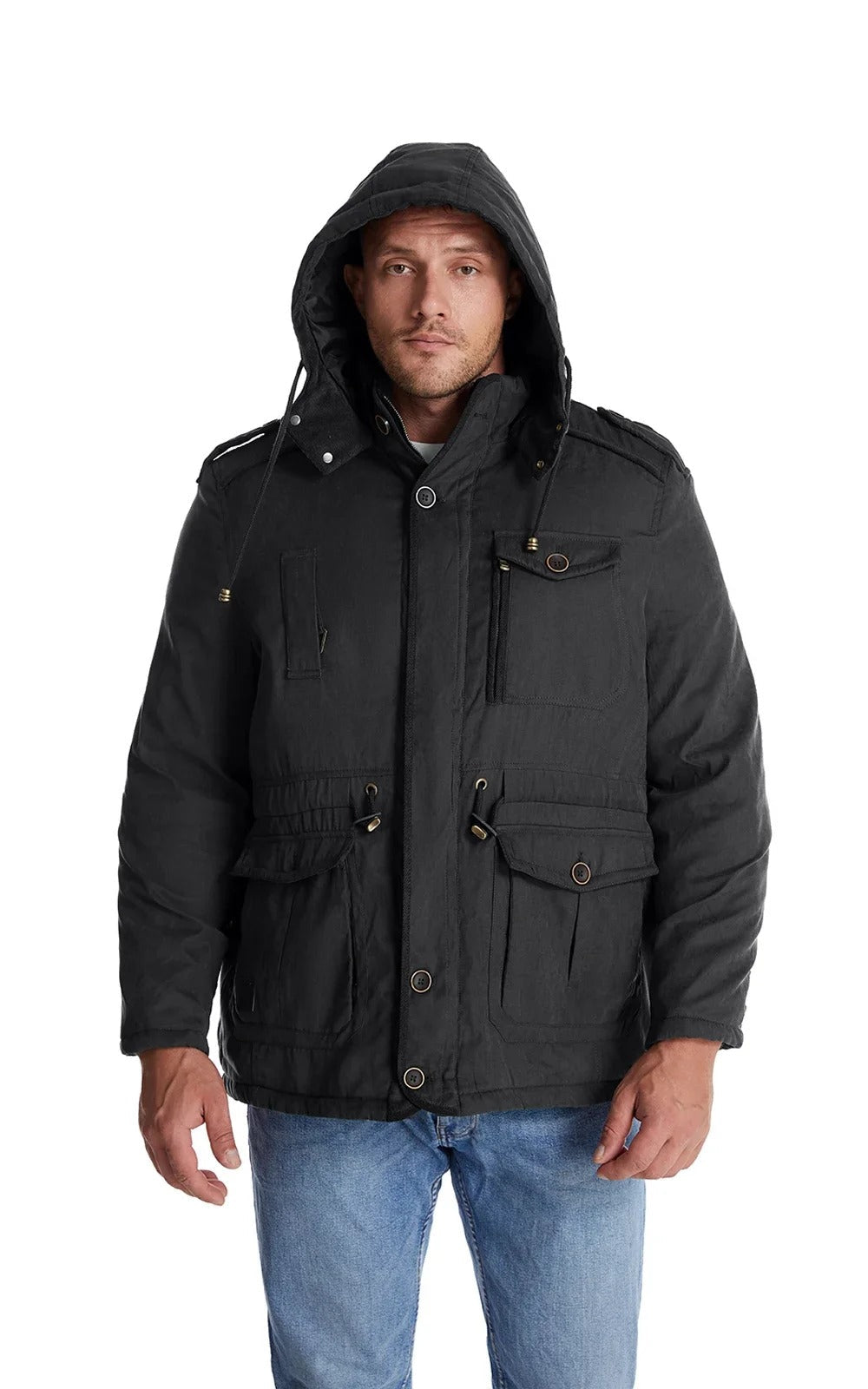 Veste d'hiver chaude pour femme, intérieur polaire, doublée polaire