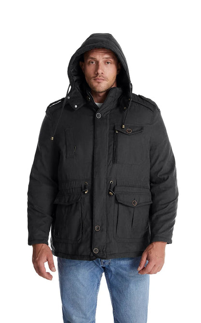 Veste d'hiver chaude pour femme, intérieur polaire, doublée polaire