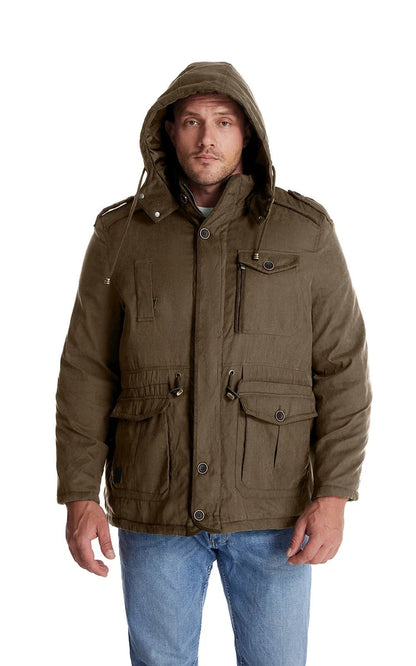 Veste d'hiver chaude pour femme, intérieur polaire, doublée polaire