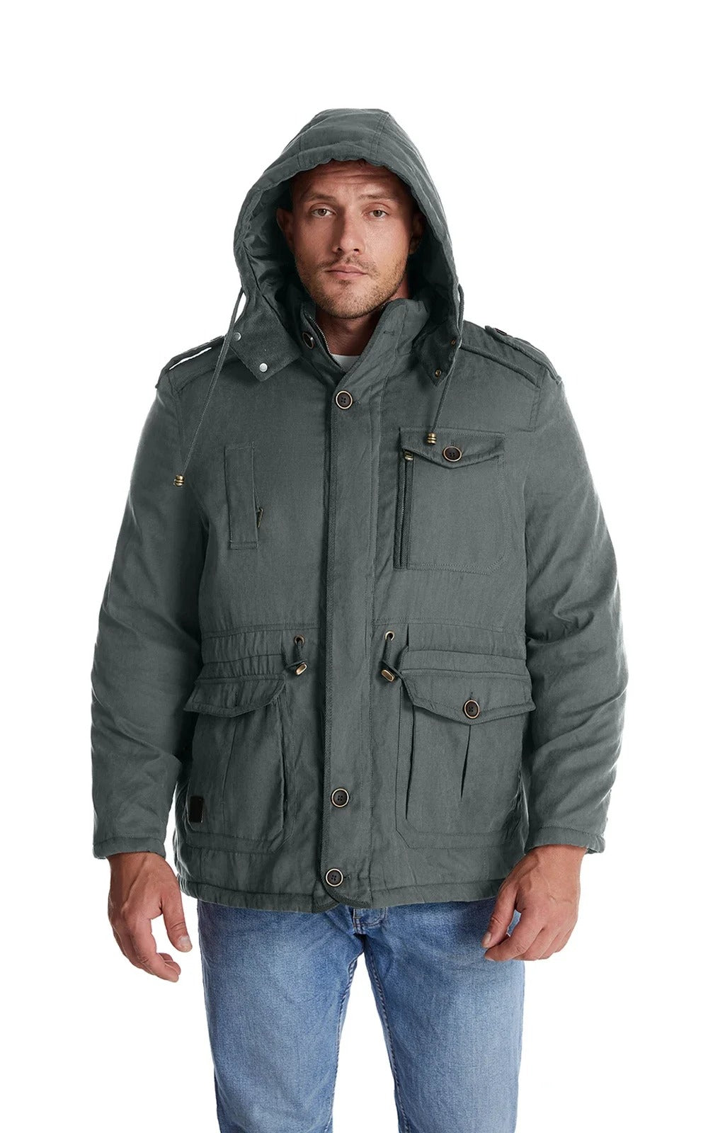 Veste d'hiver chaude pour femme, intérieur polaire, doublée polaire