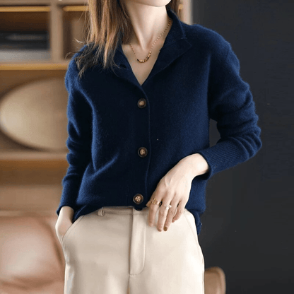 Damen Strickjacke Leicht Sommerlich - IdealeKleiden