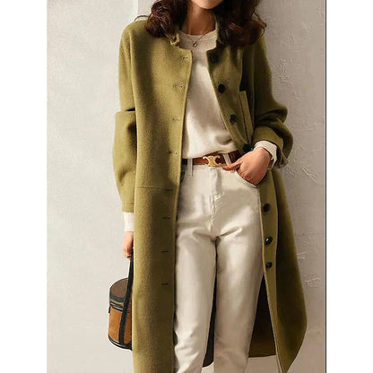 Manteau long élégant et confortable pour femme