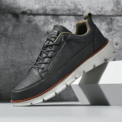 Baskets en cuir confortables pour homme