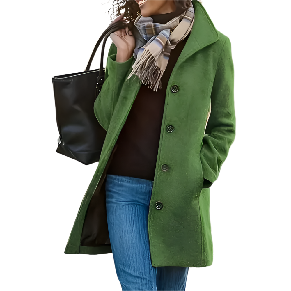 Veste femme élégante Veste longue décontractée Veste d'extérieur