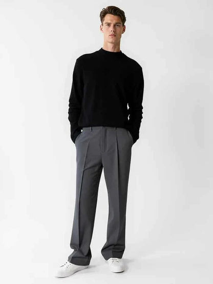 Pantalon de costume ajusté sur mesure