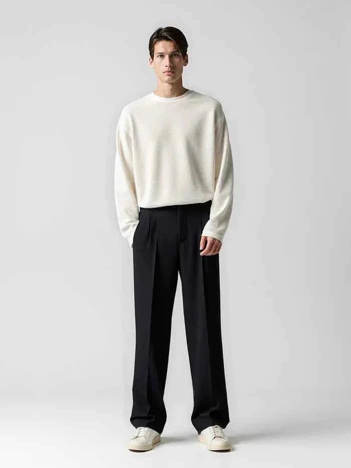 Pantalon de costume ajusté sur mesure