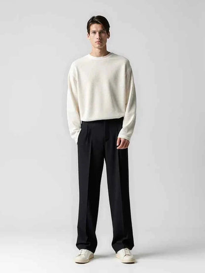Pantalon de costume ajusté sur mesure