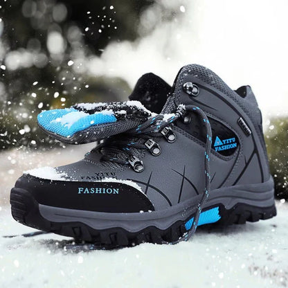 Wanderschuhe Leder Robust Outdoor - IdealeKleiden
