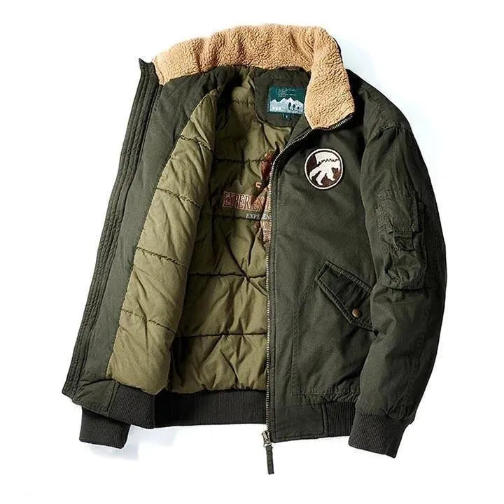 Blouson aviateur homme style militaire tendance