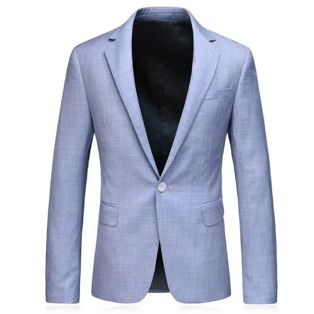 Blazer homme slim fit 1 bouton élégant