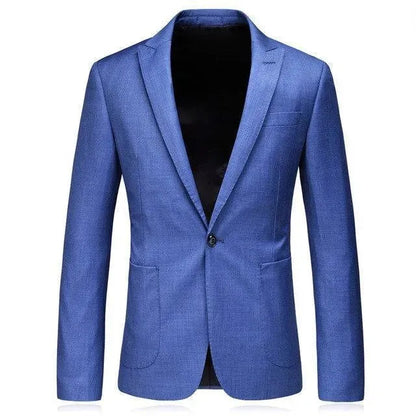 Blazer homme slim fit 1 bouton élégant
