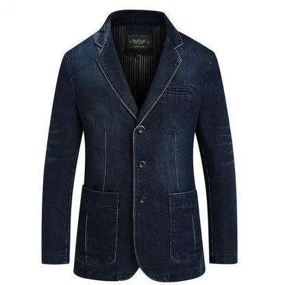 Blazer homme en jean style moderne