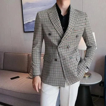 Blazer homme croisé élégant moderne