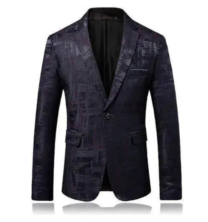 Blazer élégant pour homme - Géométrique Moderne