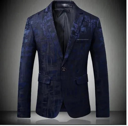 Blazer élégant pour homme - Géométrique Moderne