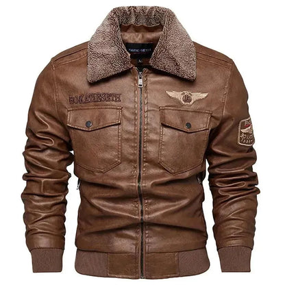 Blouson polaire pour hommes style routier