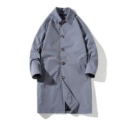 Manteau oversize pour homme, style voiture
