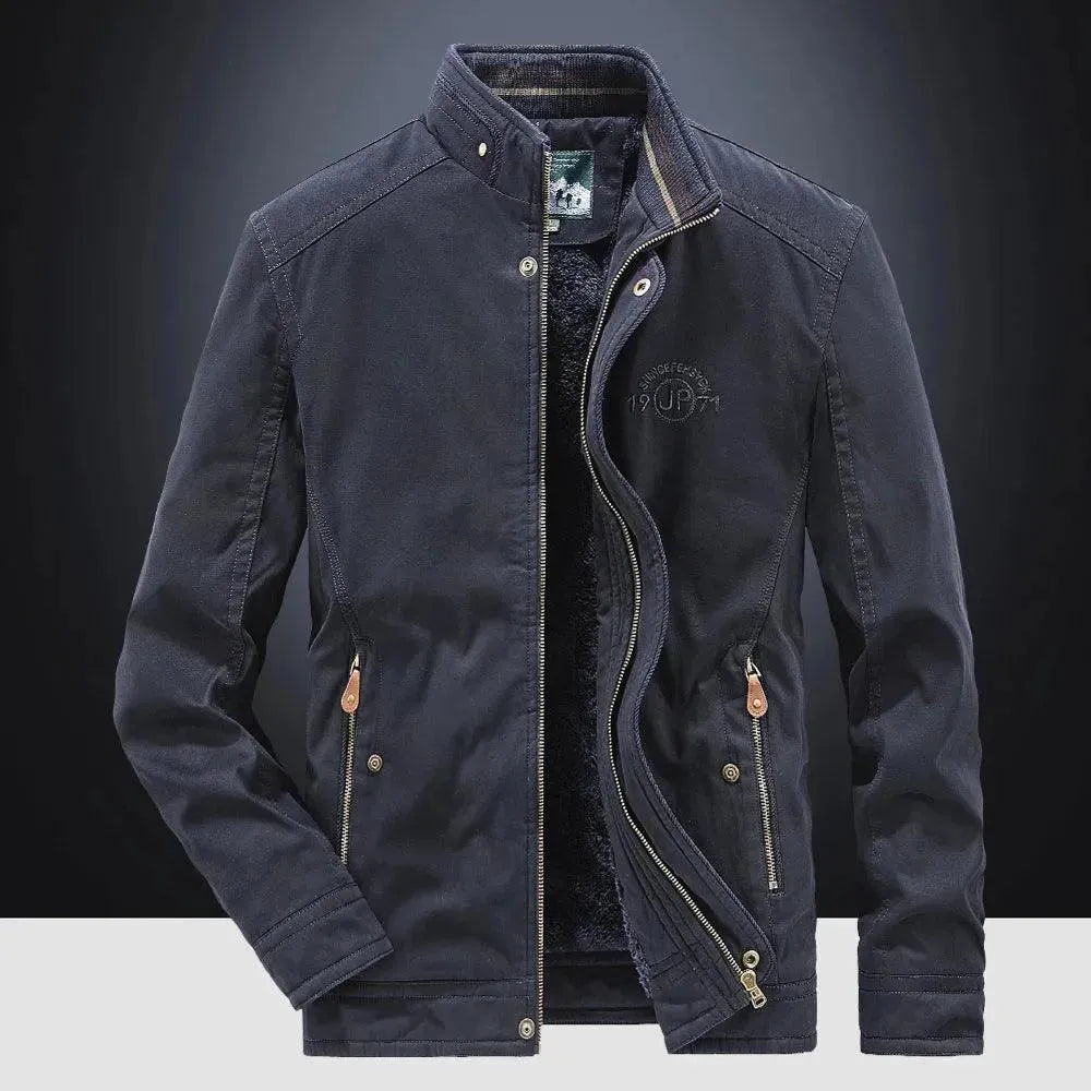 Blouson d'hiver pour homme style bomber