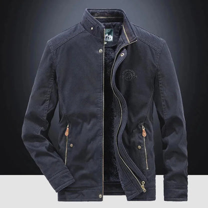 Blouson d'hiver pour homme style bomber