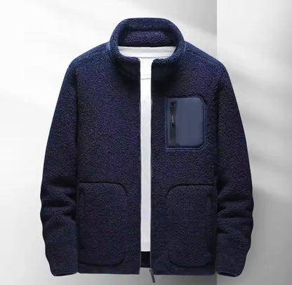 Herren Fleecejacke Herbst Warm Bequem - IdealeKleiden
