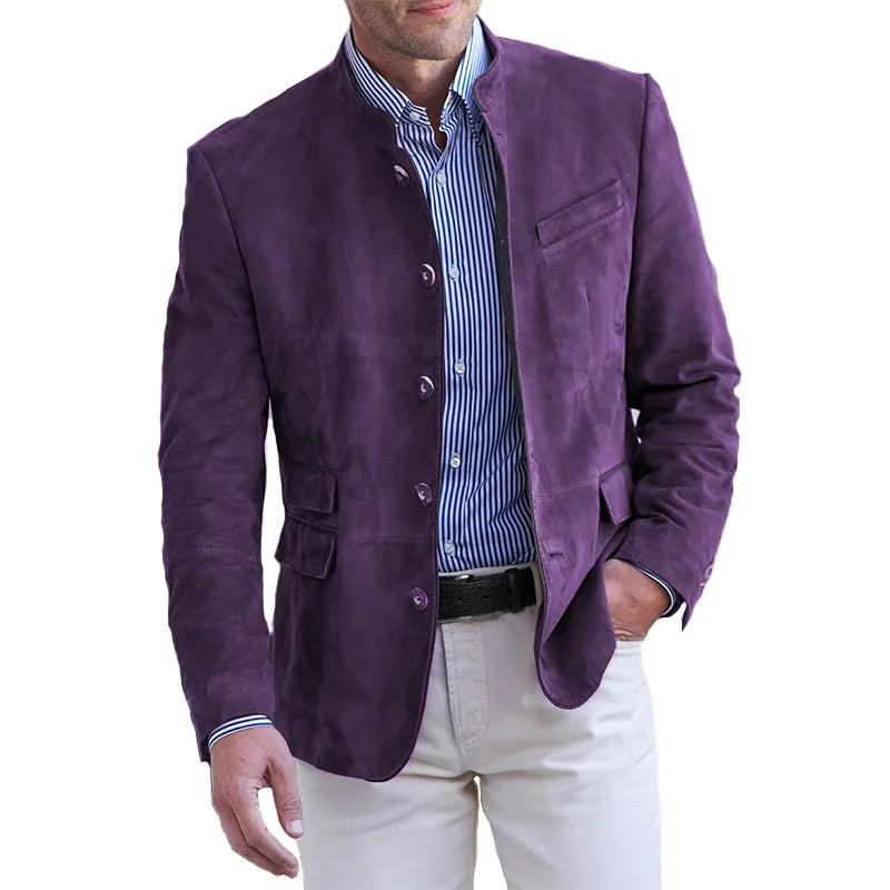 Veste d'automne classique chaude pour hommes