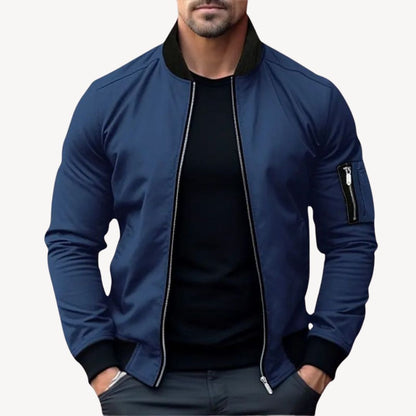 Blouson aviateur homme Classique Élégant Polyvalent