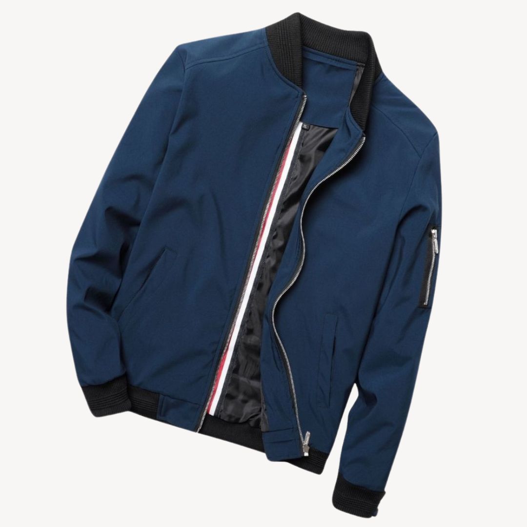Herren Bomberjacke Klassisch Stylish Vielseitig - IdealeKleiden