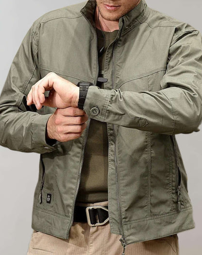 Veste d'été pour homme en coton, légère et moderne