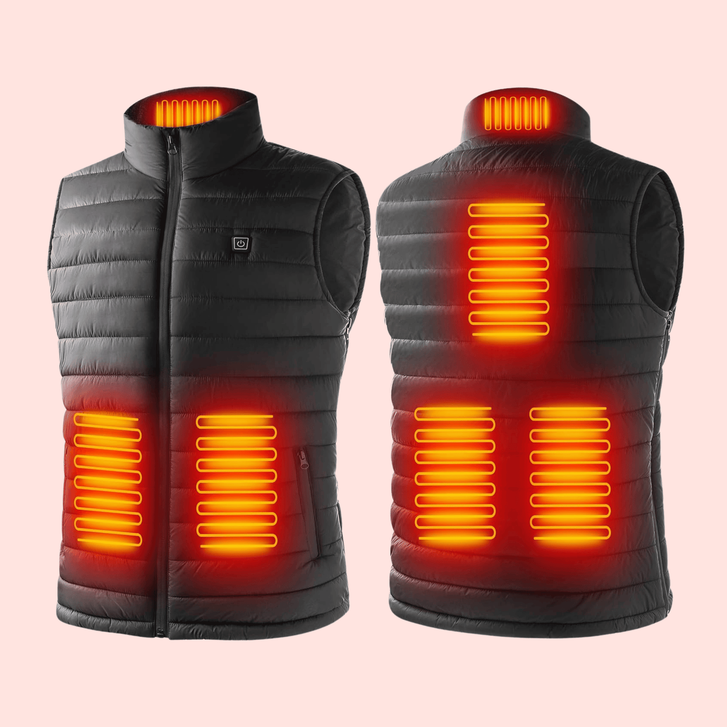 Gilet chauffant pour homme, veste chauffante
