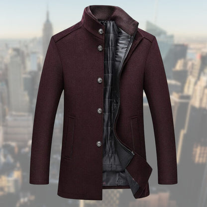 Veste d'hiver pour homme avec gilet amovible