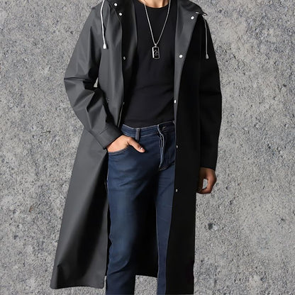 Imperméable Homme Imperméable Longueur Genou Léger