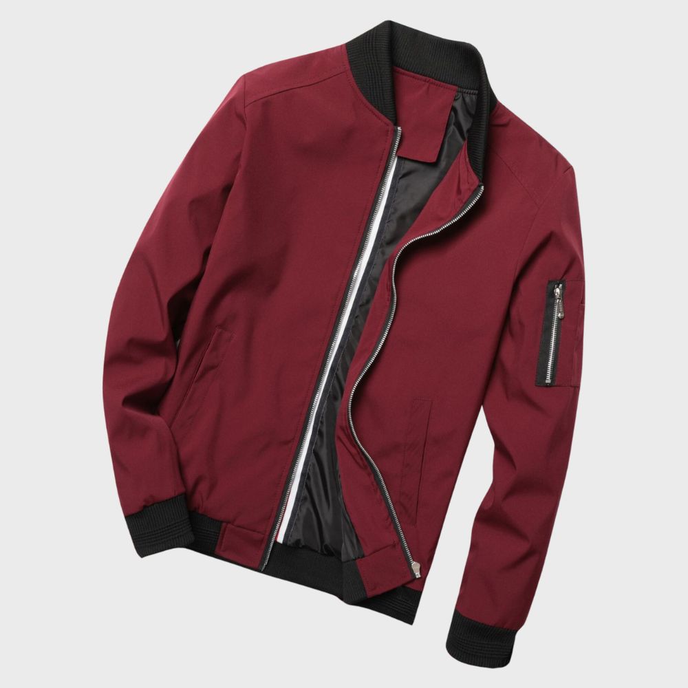 Blouson Bombardier Homme Léger Déperlant Sportif