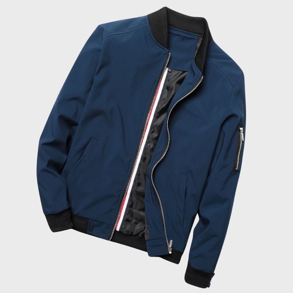 Blouson Bombardier Homme Léger Déperlant Sportif